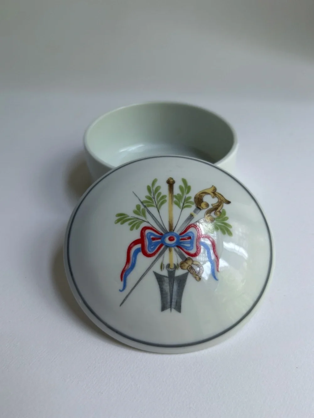 Limoges for Lancome Bicentenaire Lidded Porcelain Box